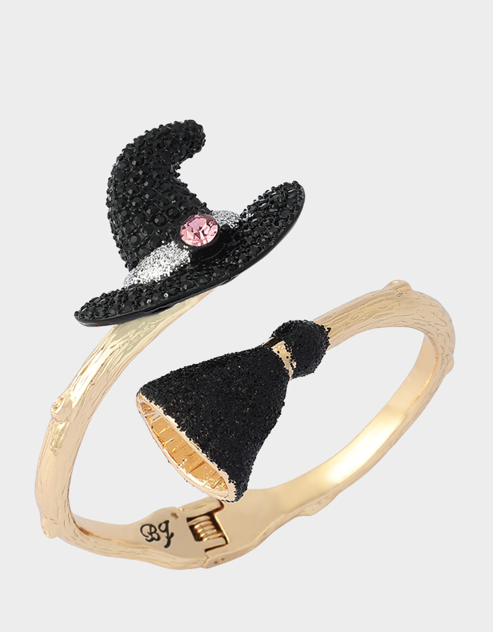 WITCH HAT HINGE BANGLE PINK - Image 2