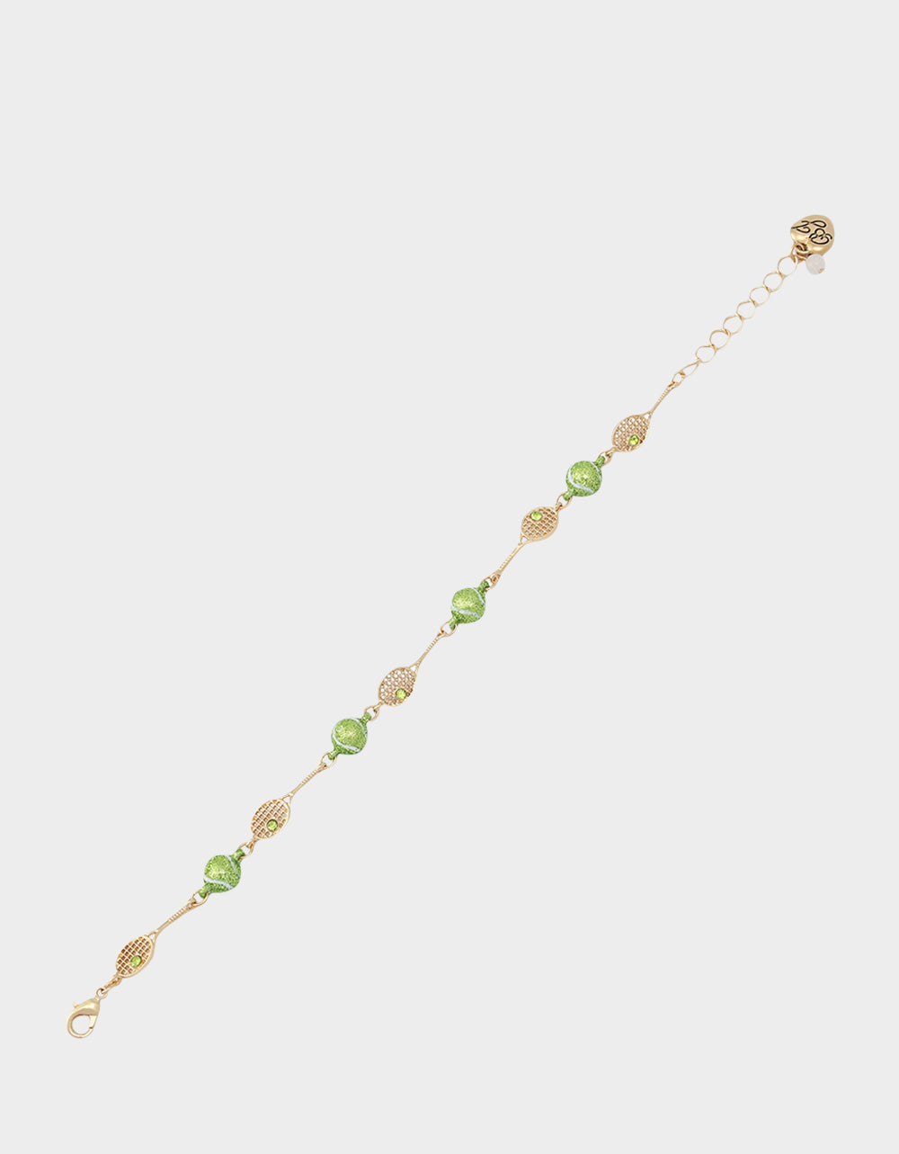TENNIS RACQUET FLEX BRACELET GREEN - Image 3