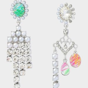 ART CAMPAIGN CHANDELIER MISMATCH EARRINGS