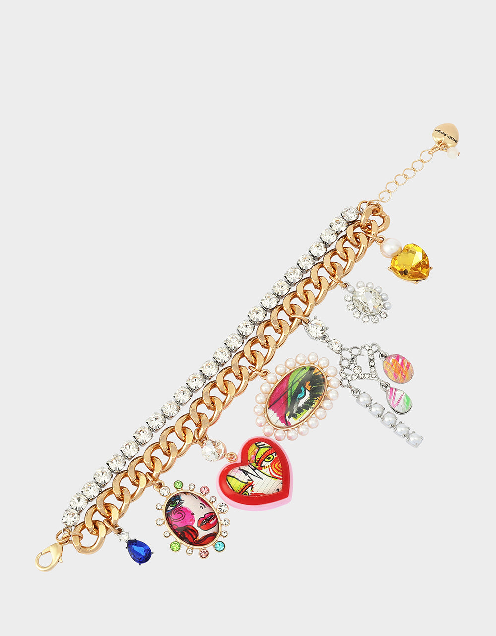 ART CAMPAIGN CHARM BRACELET MULTI - Image 3