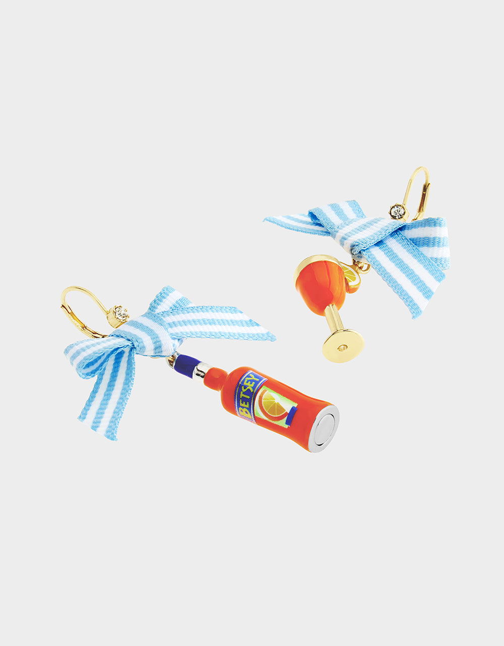 MISMATCH SPRITZ EARRINGS ORANGE - Image 3