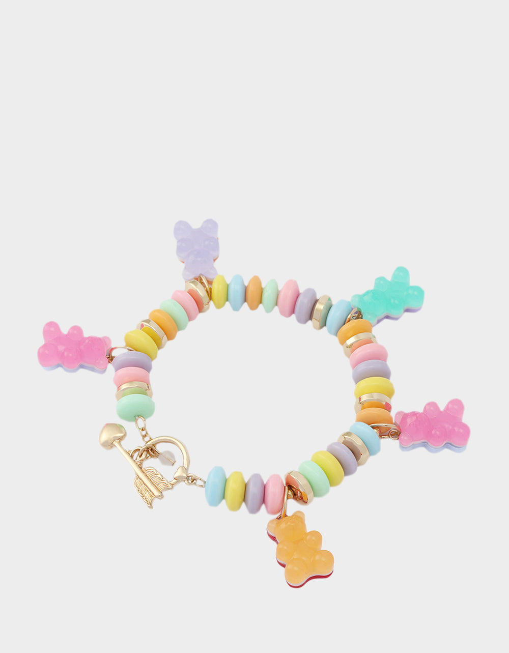GUMMY BEAR CHARM FLEX BRACELET MULTI - Image 4