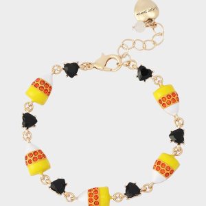 CANDY CORN FLEX BRACELET ORANGE