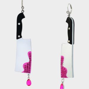 CLEAVER LEVERBACK EARRINGS PINK