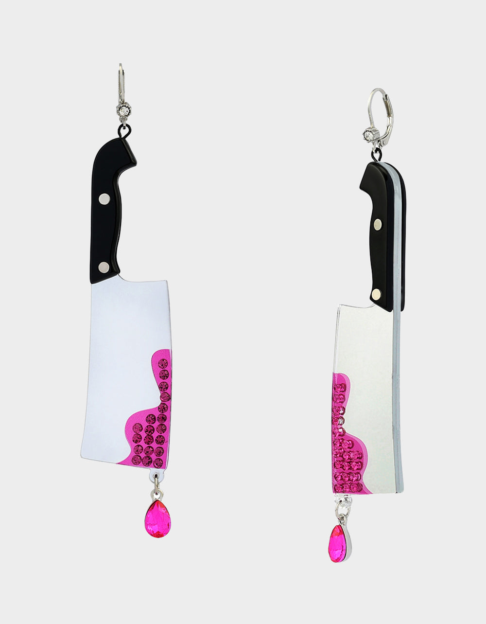 CLEAVER LEVERBACK EARRINGS PINK