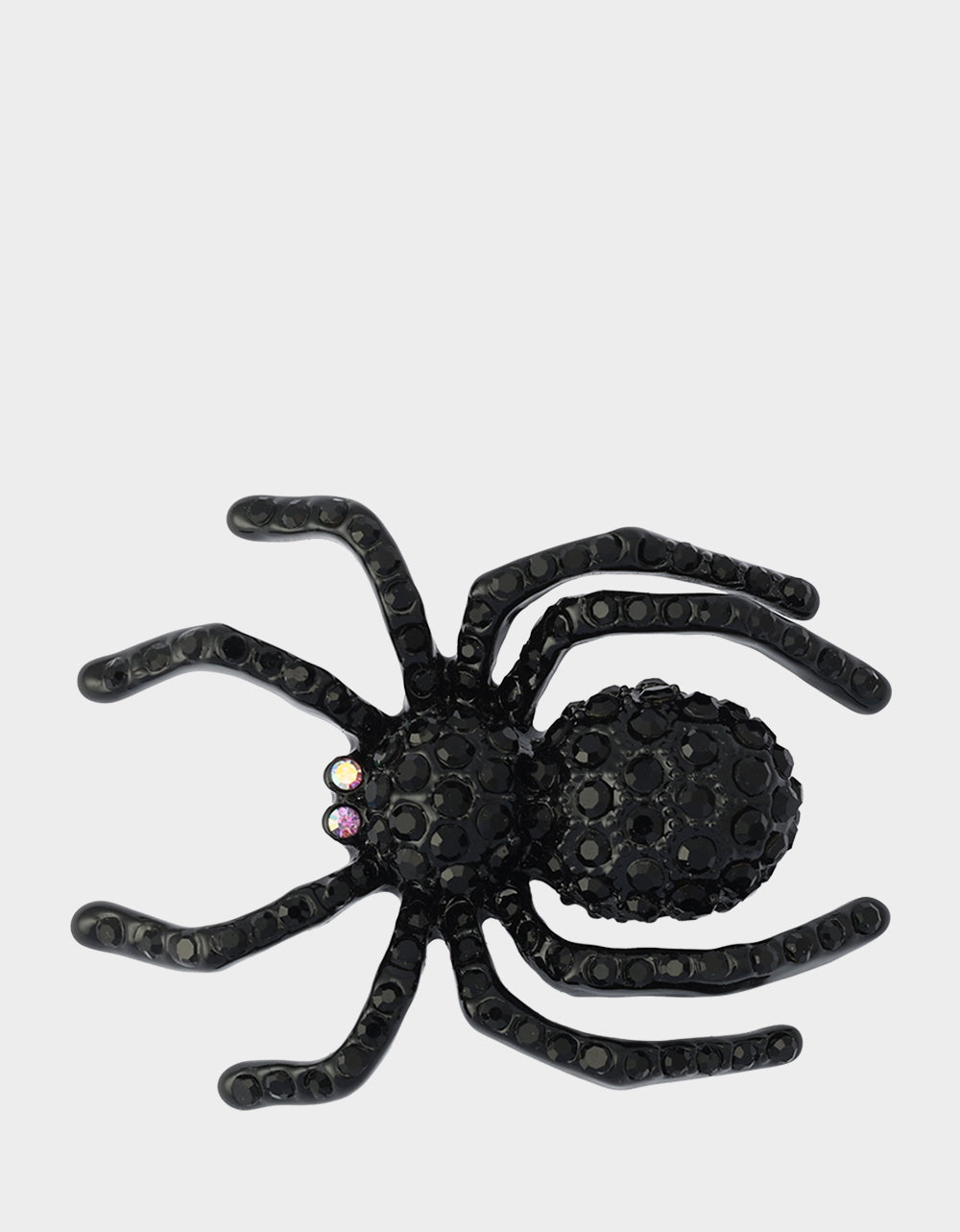 SPIDER BROOCH BLACK