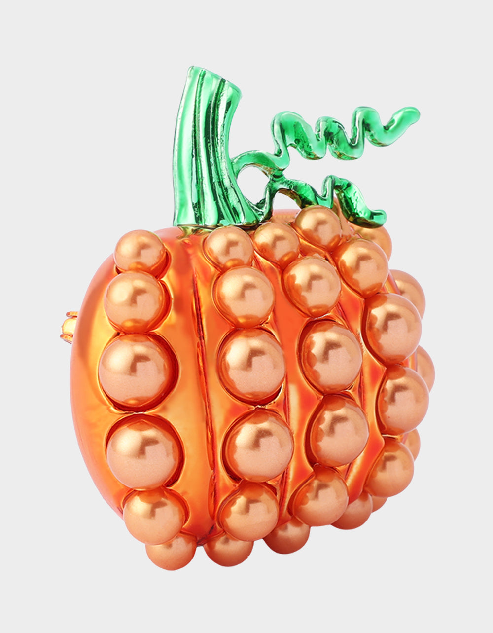 PUMPKIN BROOCH ORANGE - Image 3