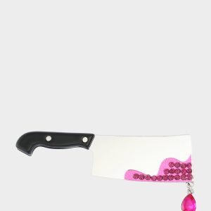CLEAVER BROOCH PINK