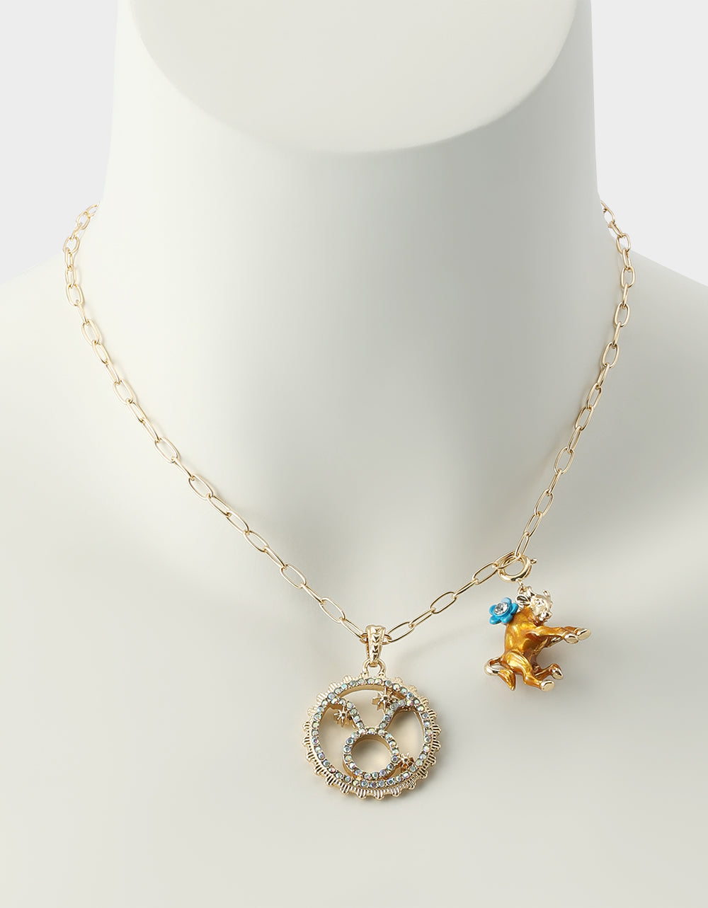TAURUS CHARM PENDANT BROWN - Image 7