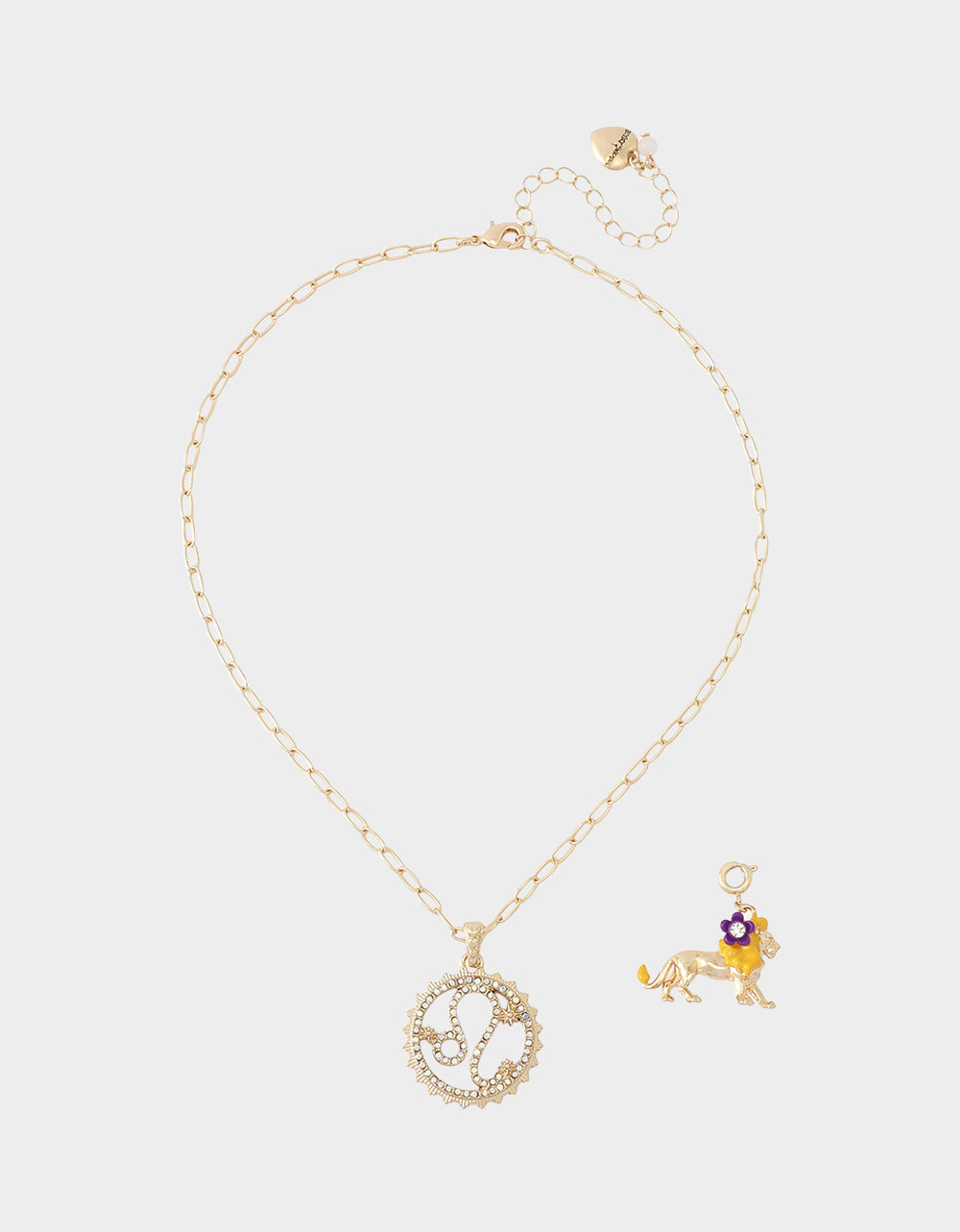 LEO CHARM PENDANT YELLOW - Image 6