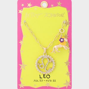 LEO CHARM PENDANT YELLOW