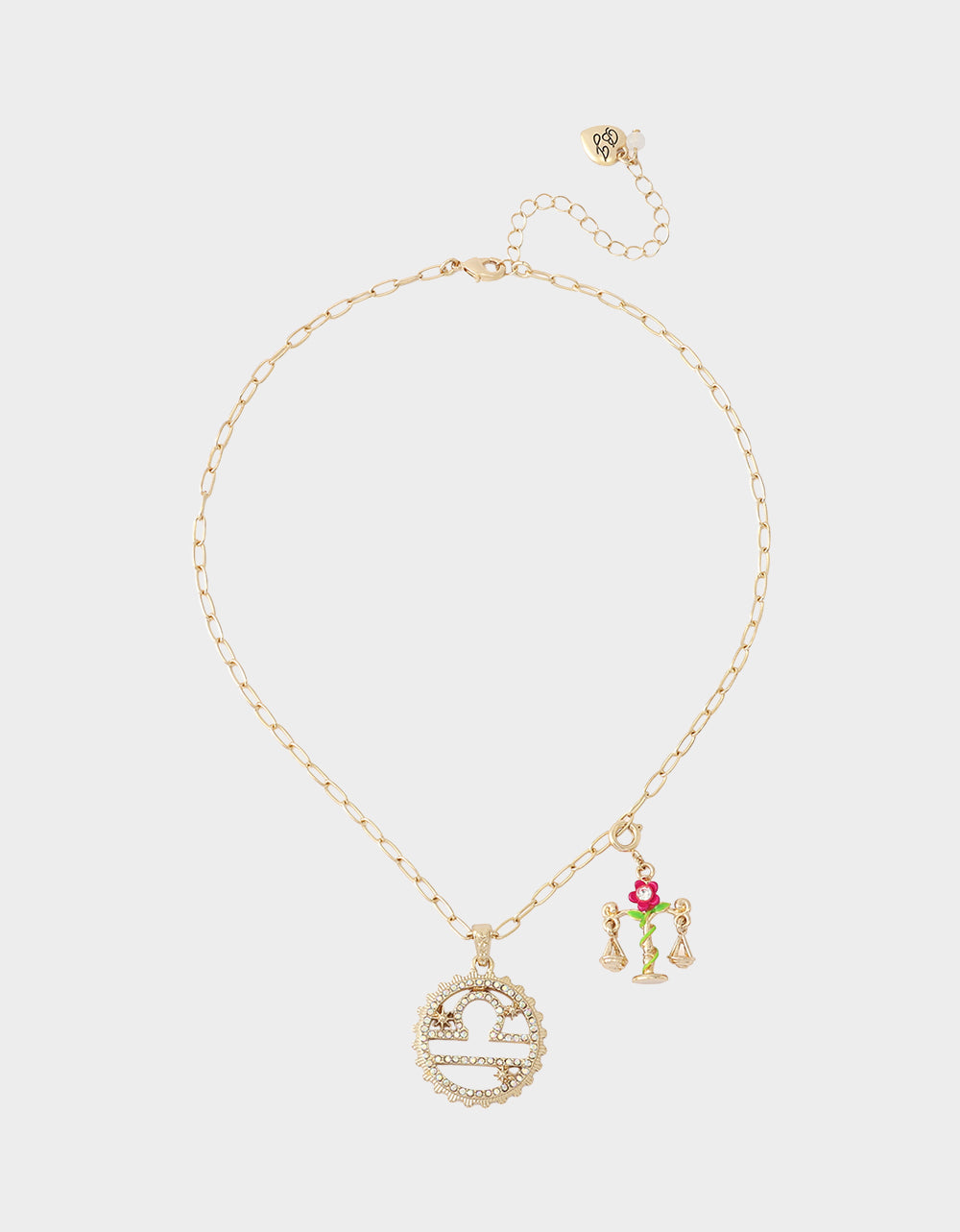 LIBRA CHARM PENDANT FUCHSIA - Image 5