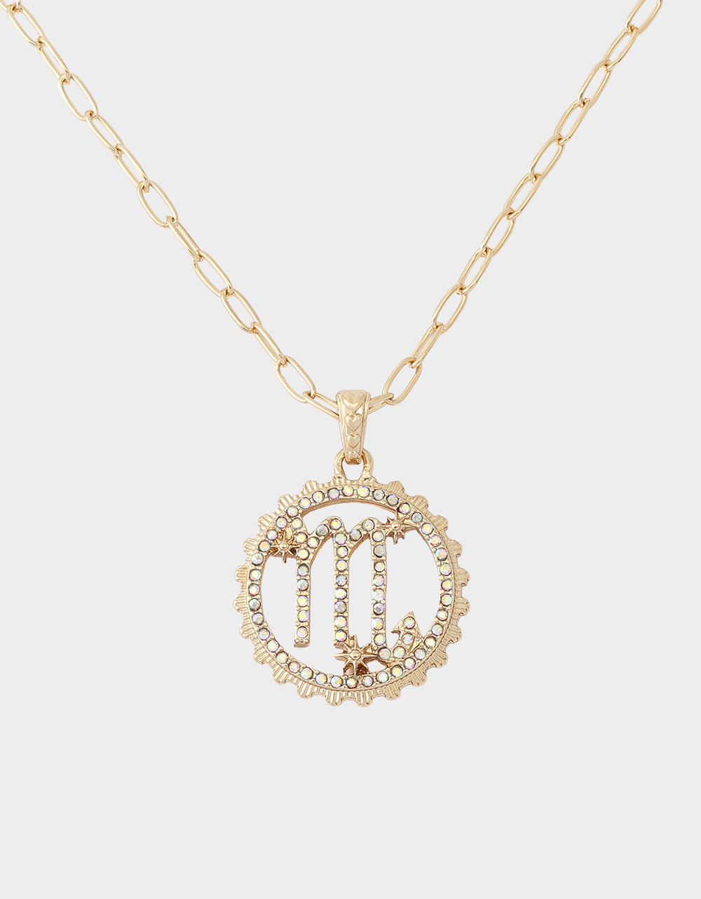SCORPIO CHARM PENDANT PINK - Image 3