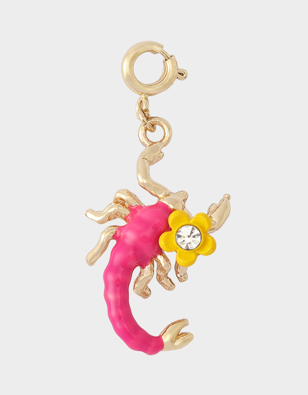 SCORPIO CHARM PENDANT PINK - Image 4