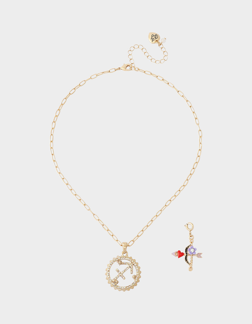 SAGITTARIUS CHARM PENDANT PURPLE - Image 6