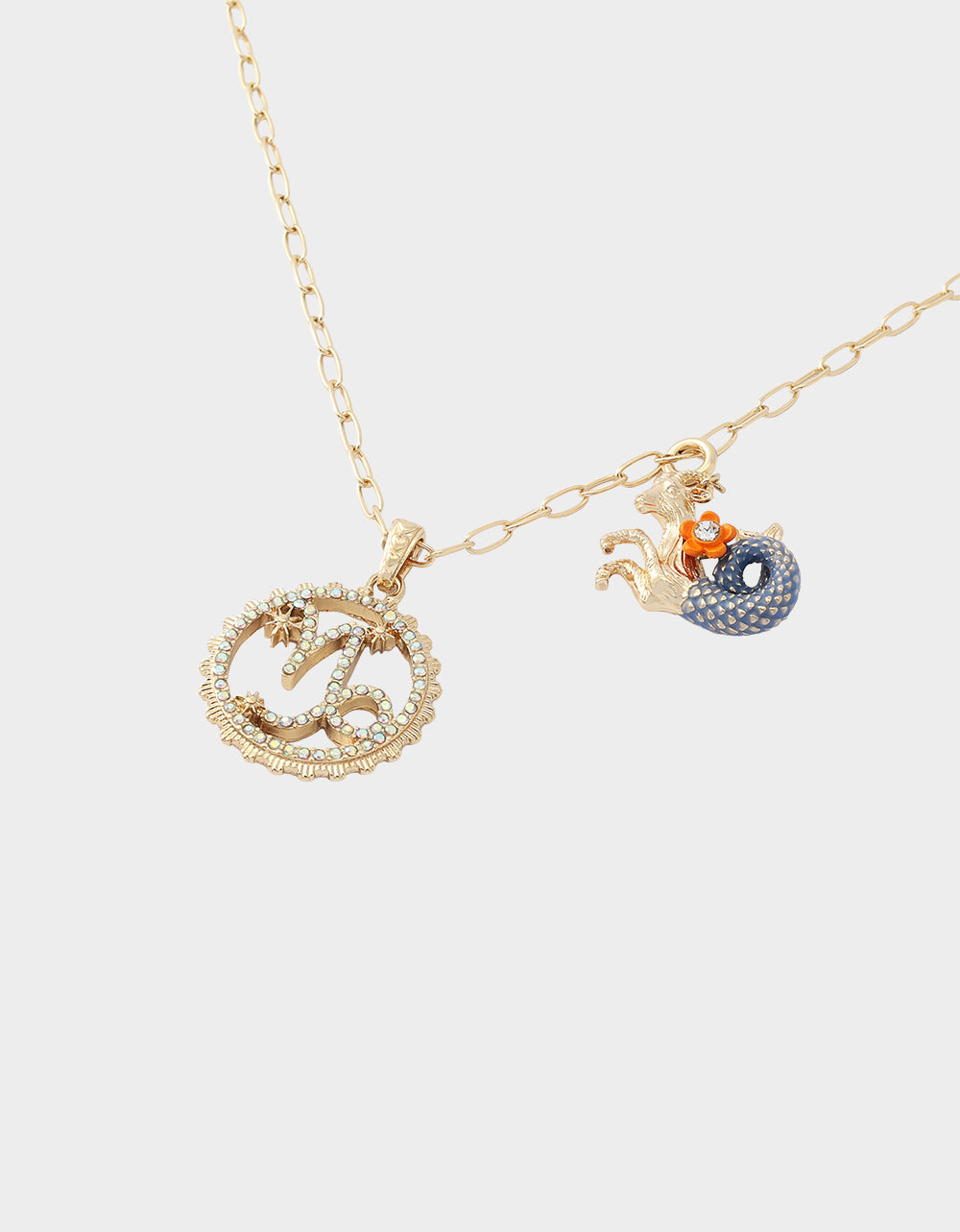 CAPRICORN CHARM PENDANT BLUE - Image 2