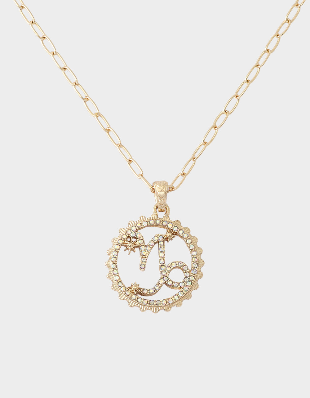 CAPRICORN CHARM PENDANT BLUE - Image 3