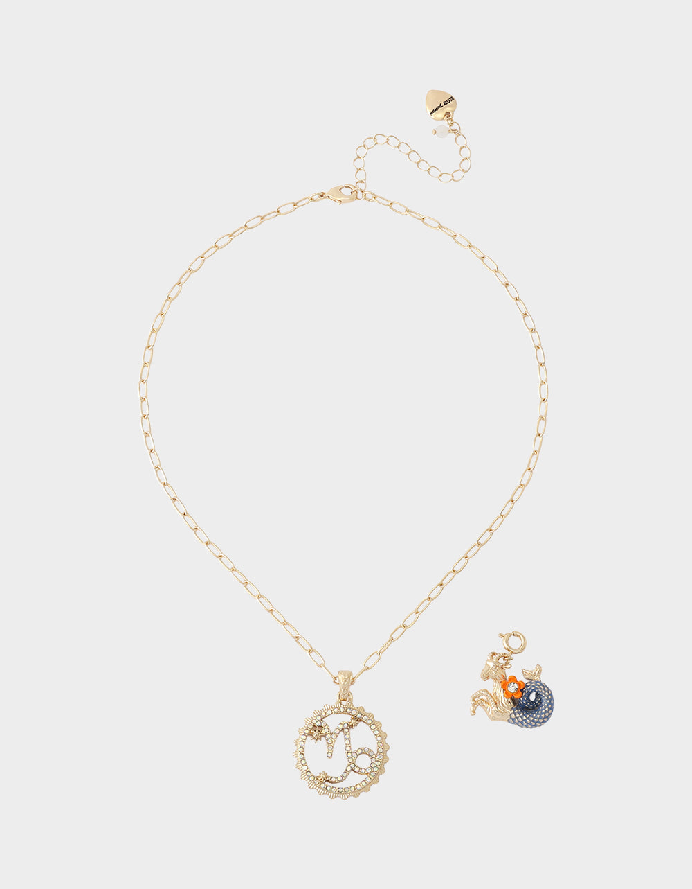 CAPRICORN CHARM PENDANT BLUE - Image 6