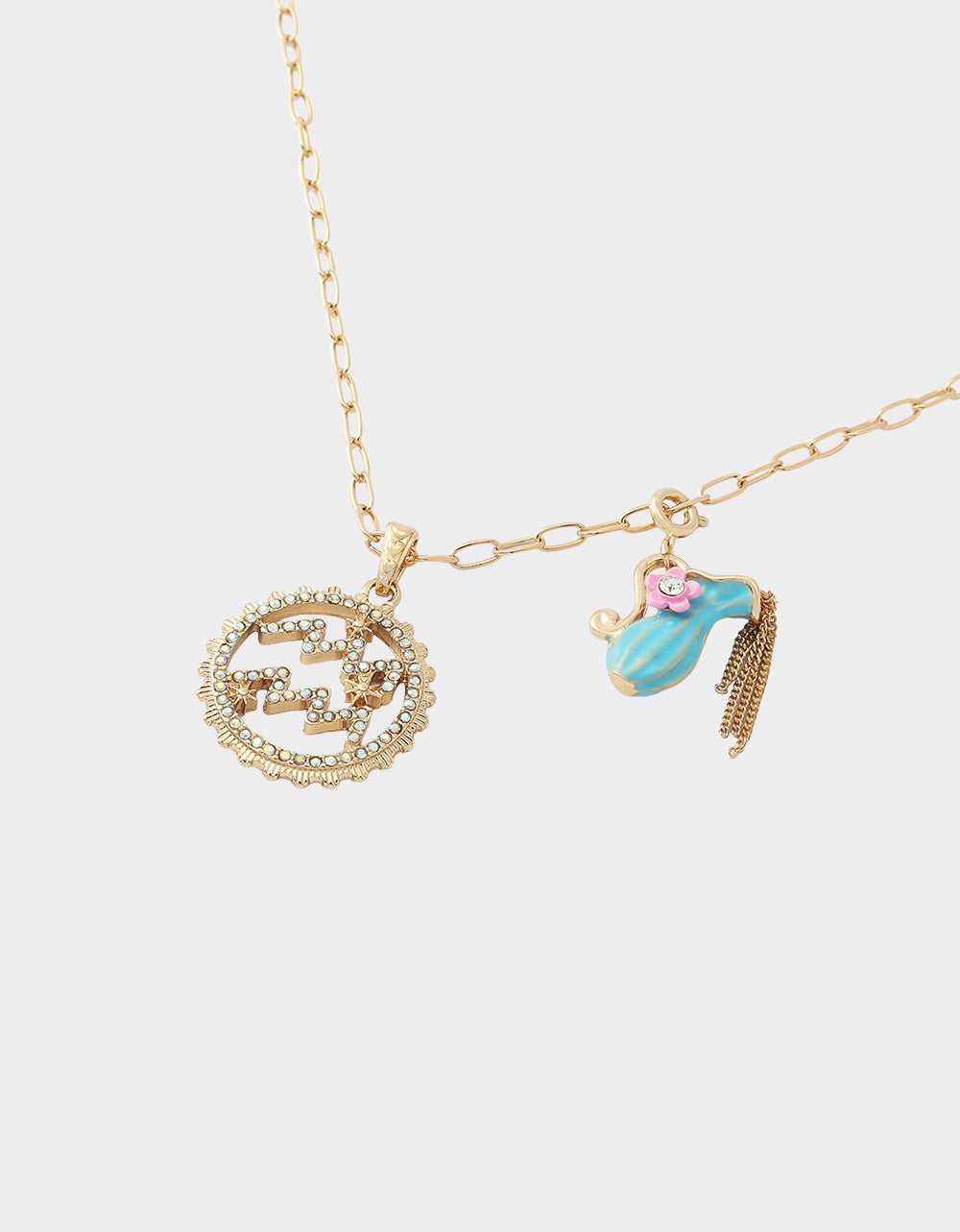 AQUARIUS CHARM PENDANT TURQUOISE - Image 2