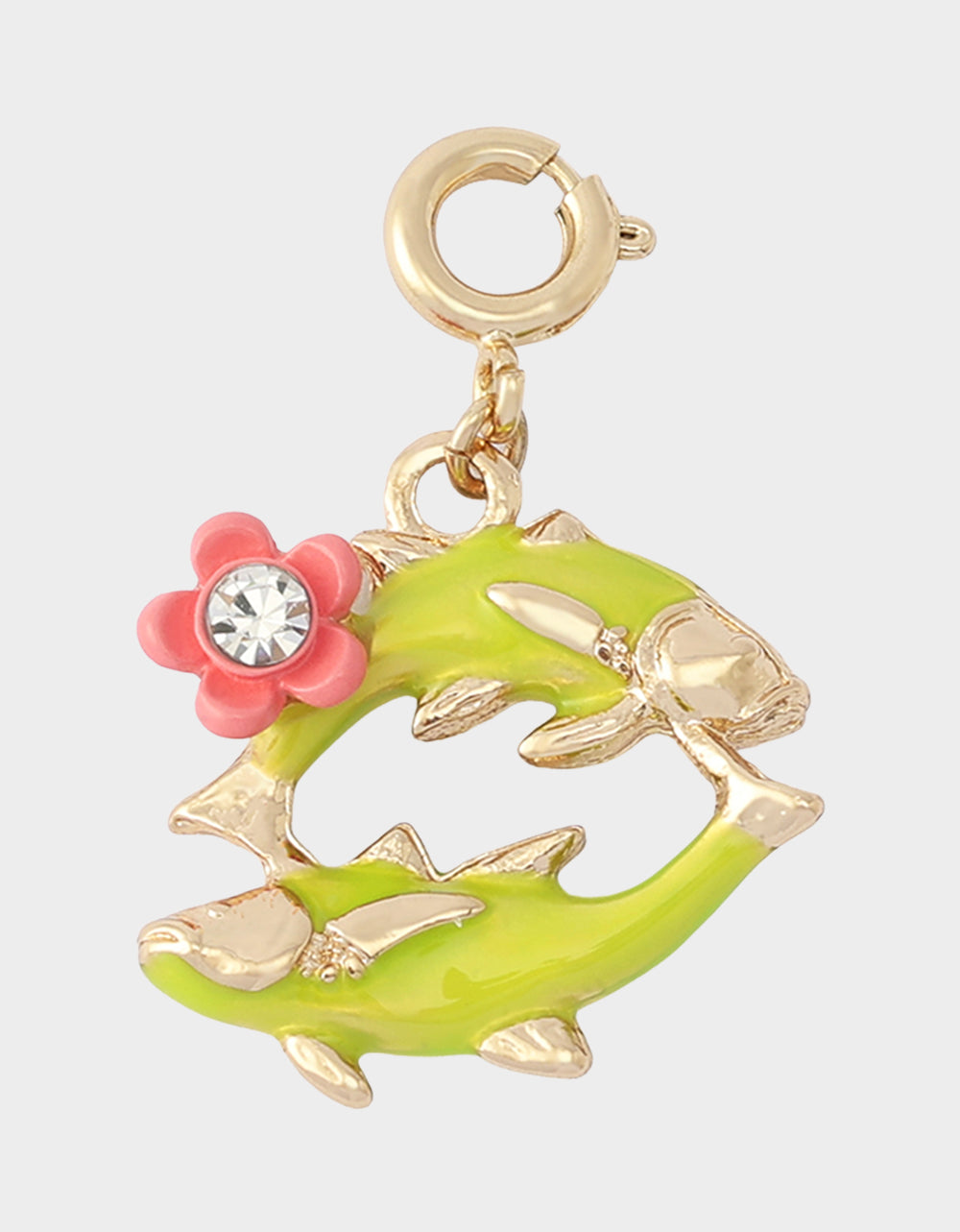 PISCES CHARM PENDANT YELLOW - Image 4