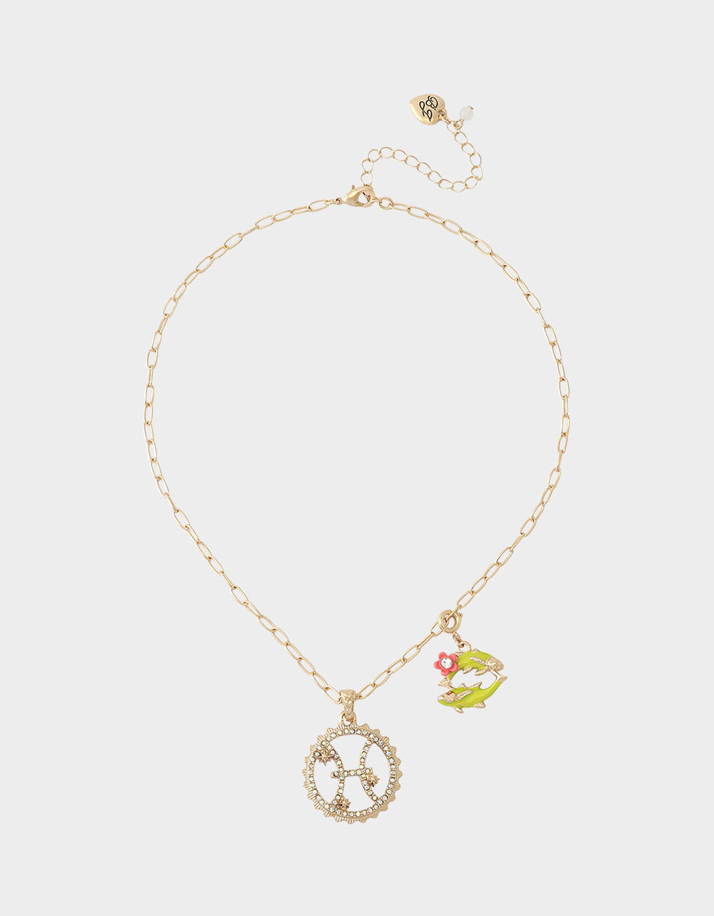 PISCES CHARM PENDANT YELLOW - Image 5
