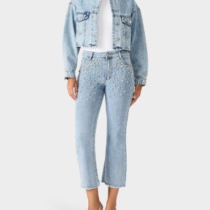 JEWELED JEANS