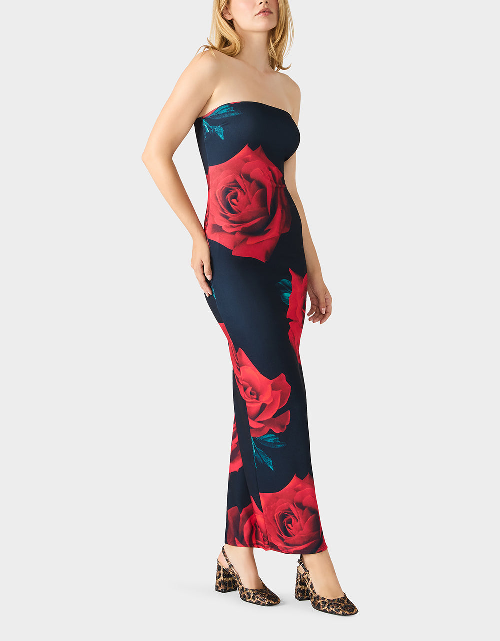 ROSE REVERIE DRESS RED - Image 3