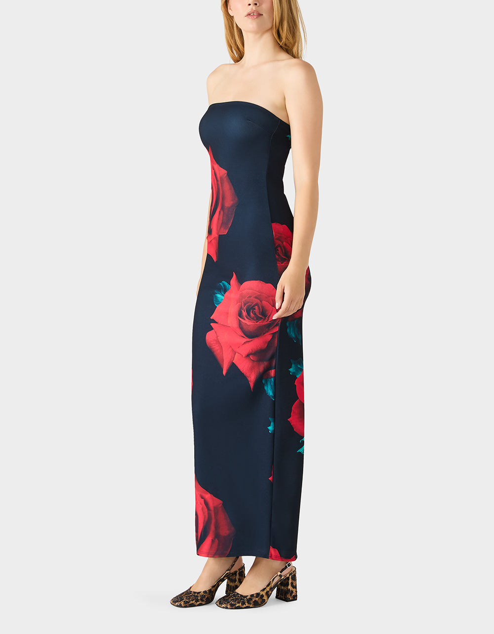 ROSE REVERIE DRESS RED - Image 4