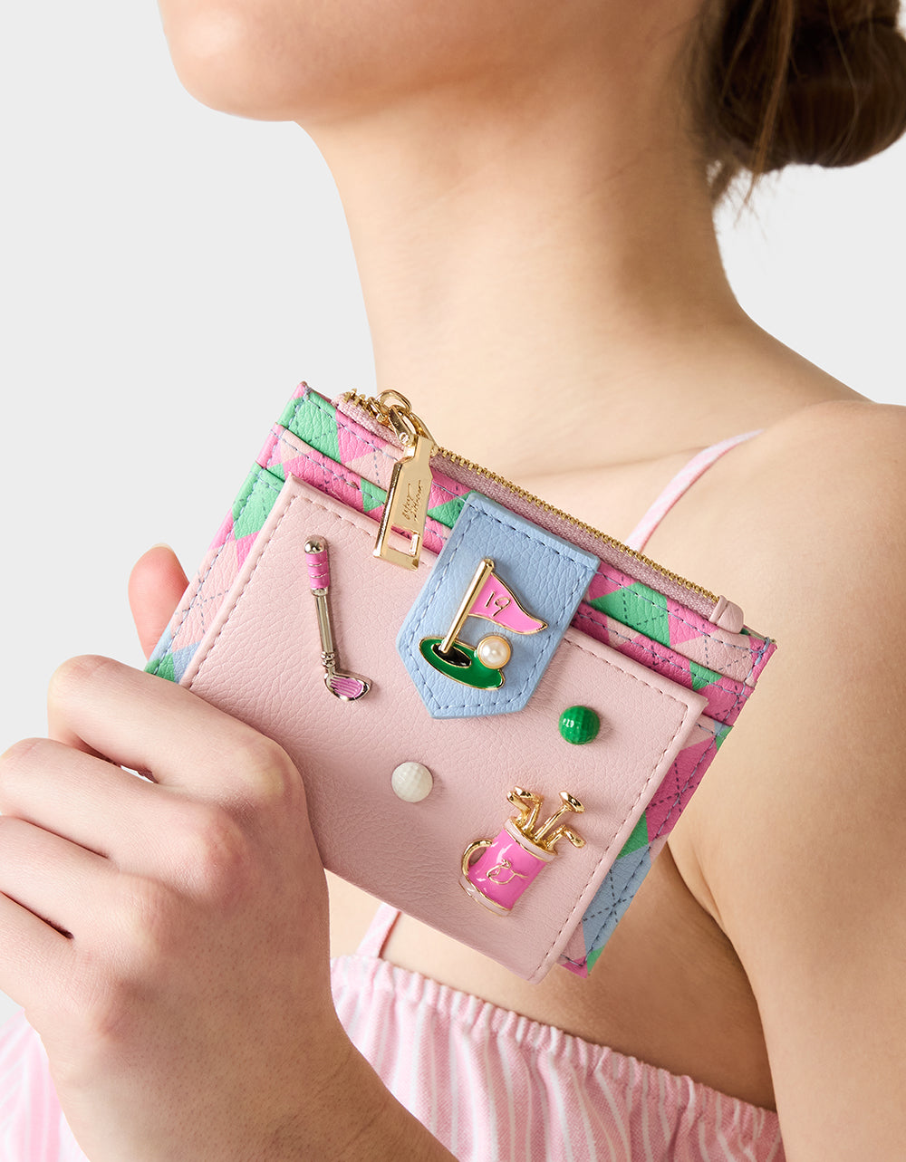 19TH HOLE WALLET PINK MULTI - Image 7