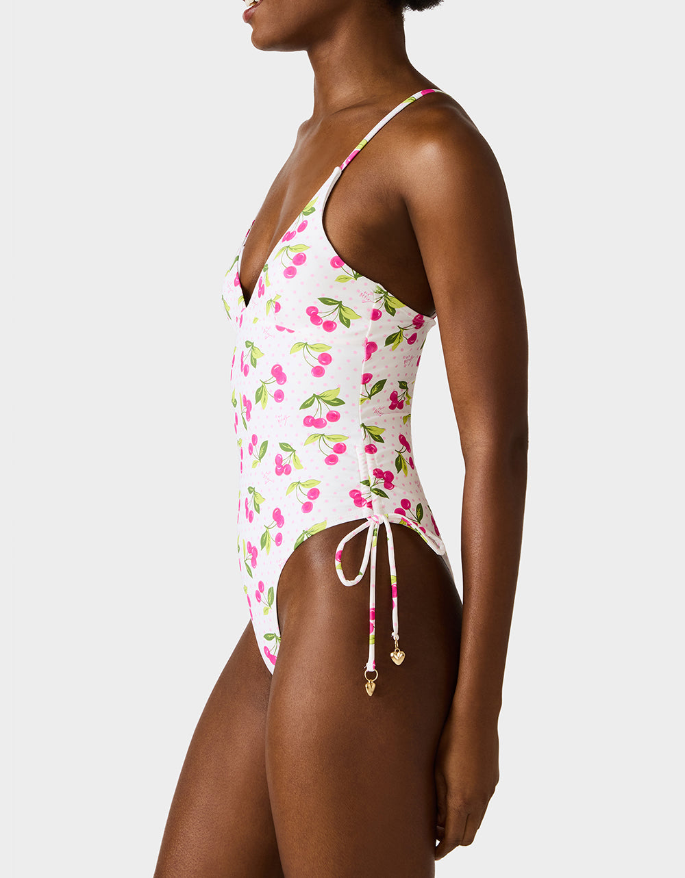 JUICY CHERRY ONE PIECE SWIMSUIT PINK MULTI - Image 6