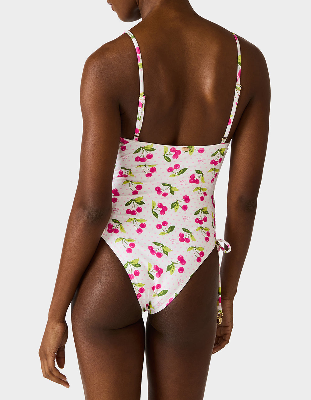 JUICY CHERRY ONE PIECE SWIMSUIT PINK MULTI - Image 3