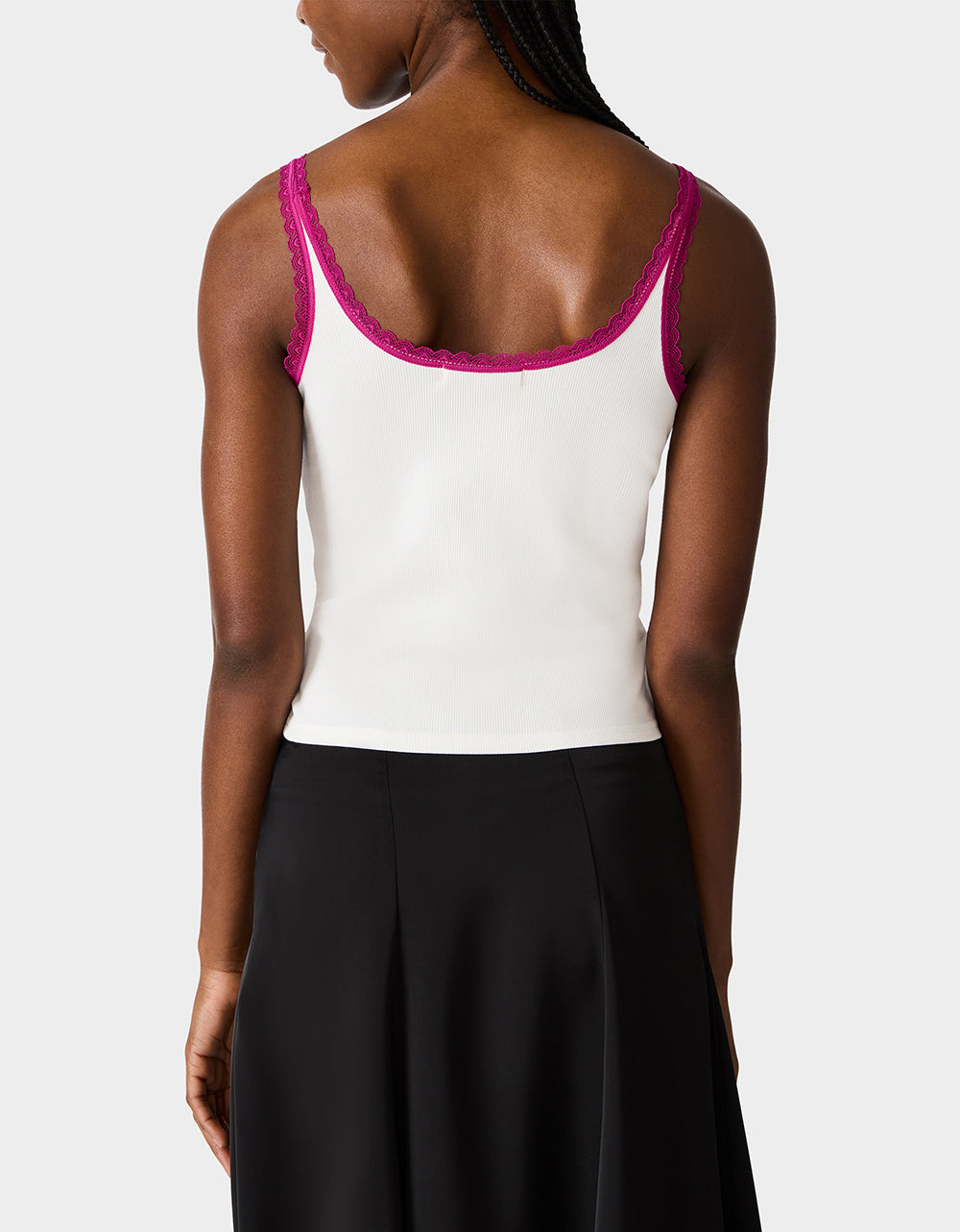 BETSEY ICON CLUSTER TANK WHITE - Image 3