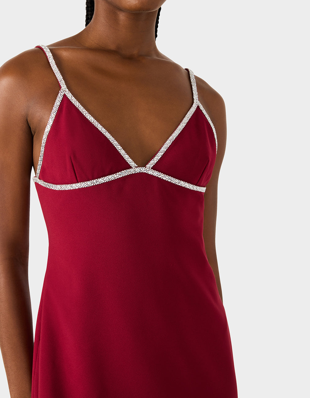 CRYSTAL SLIP DRESS WINE - Image 6