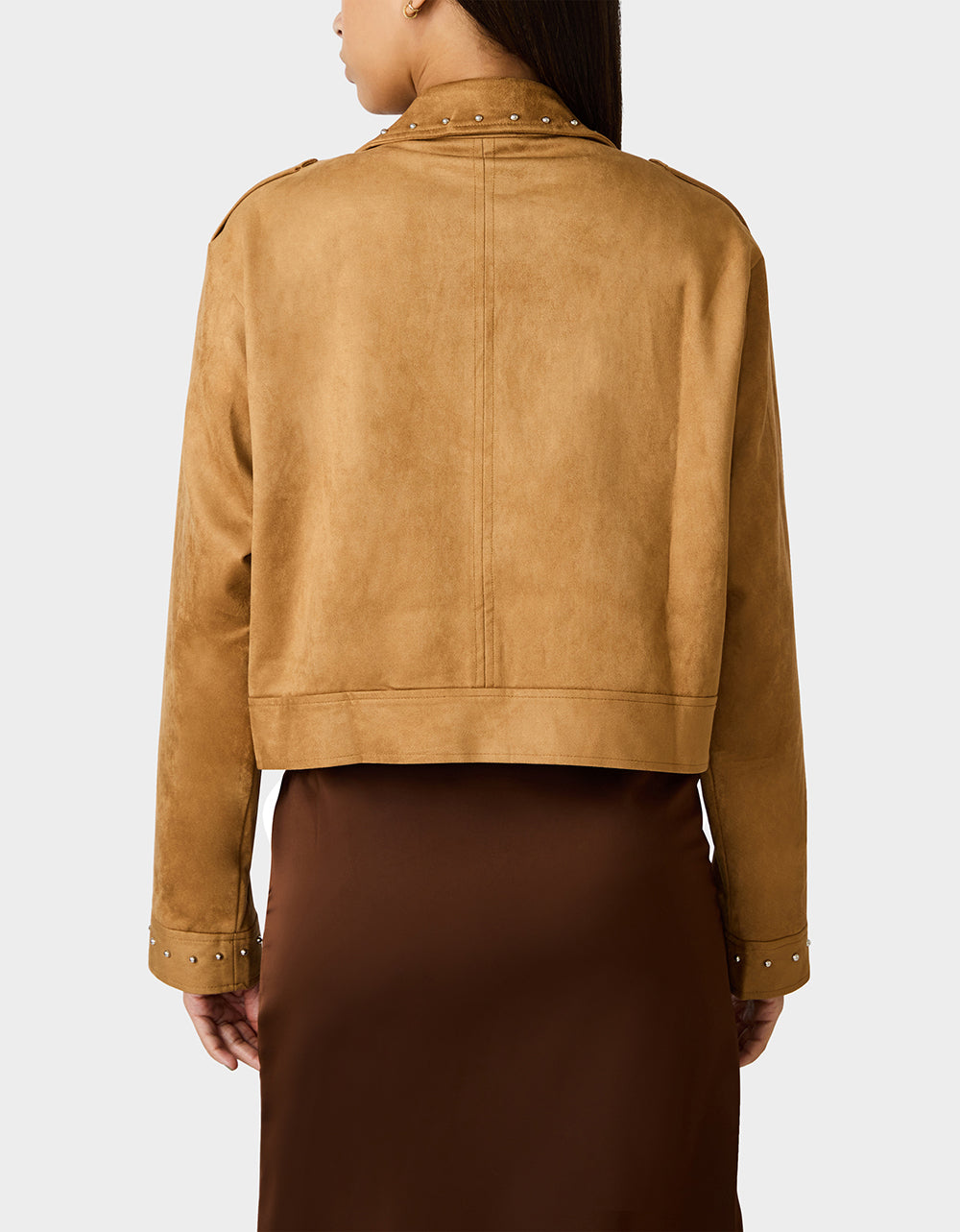 RODEO STUD JACKET CAMEL - Image 4
