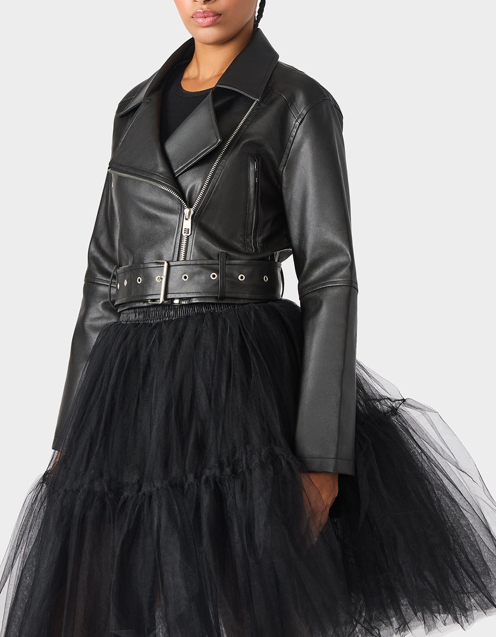 REBEL ROSE JACKET BLACK - Image 7