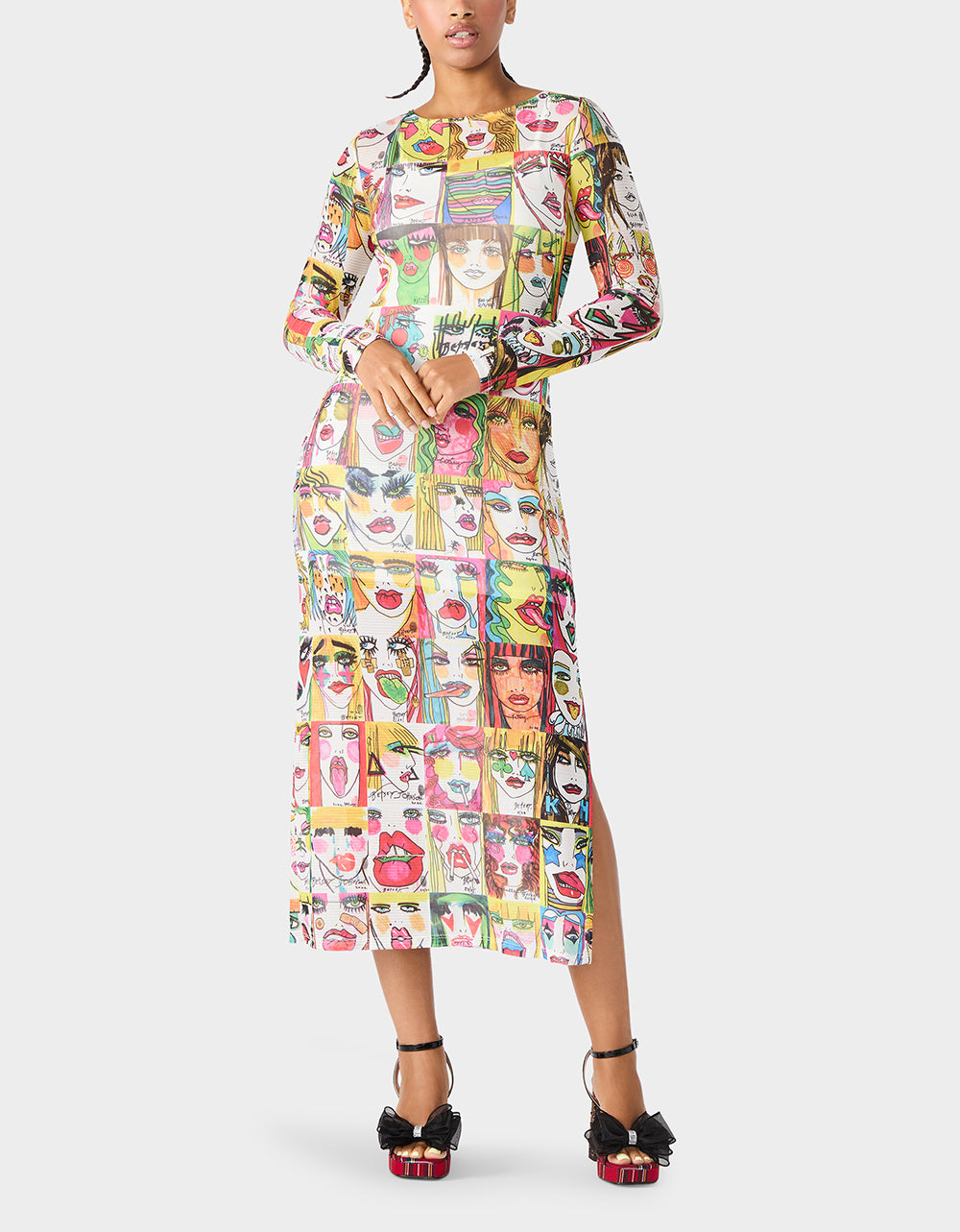BETSEY'S ART DRESS MULTI - Image 4