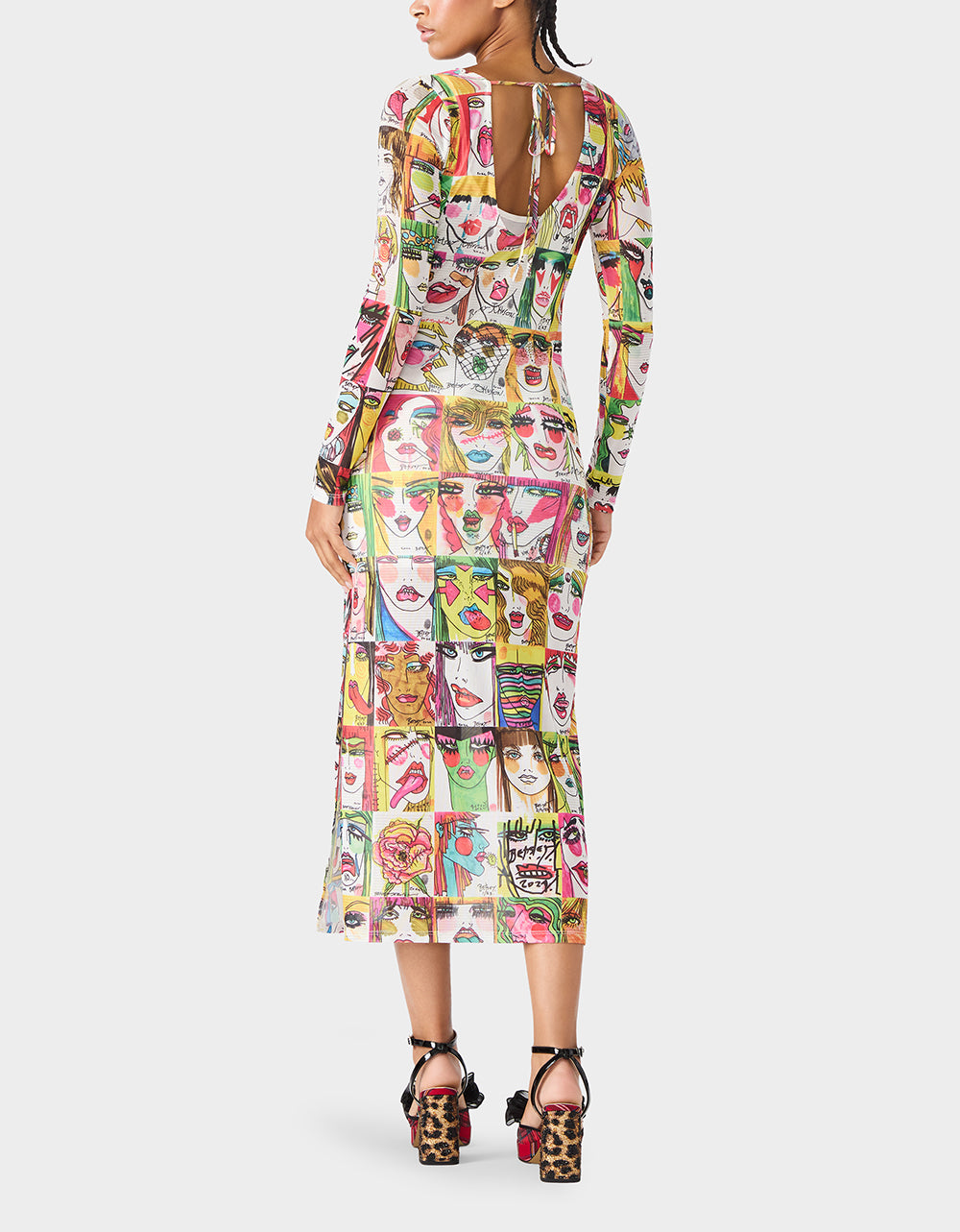BETSEY'S ART DRESS MULTI - Image 3