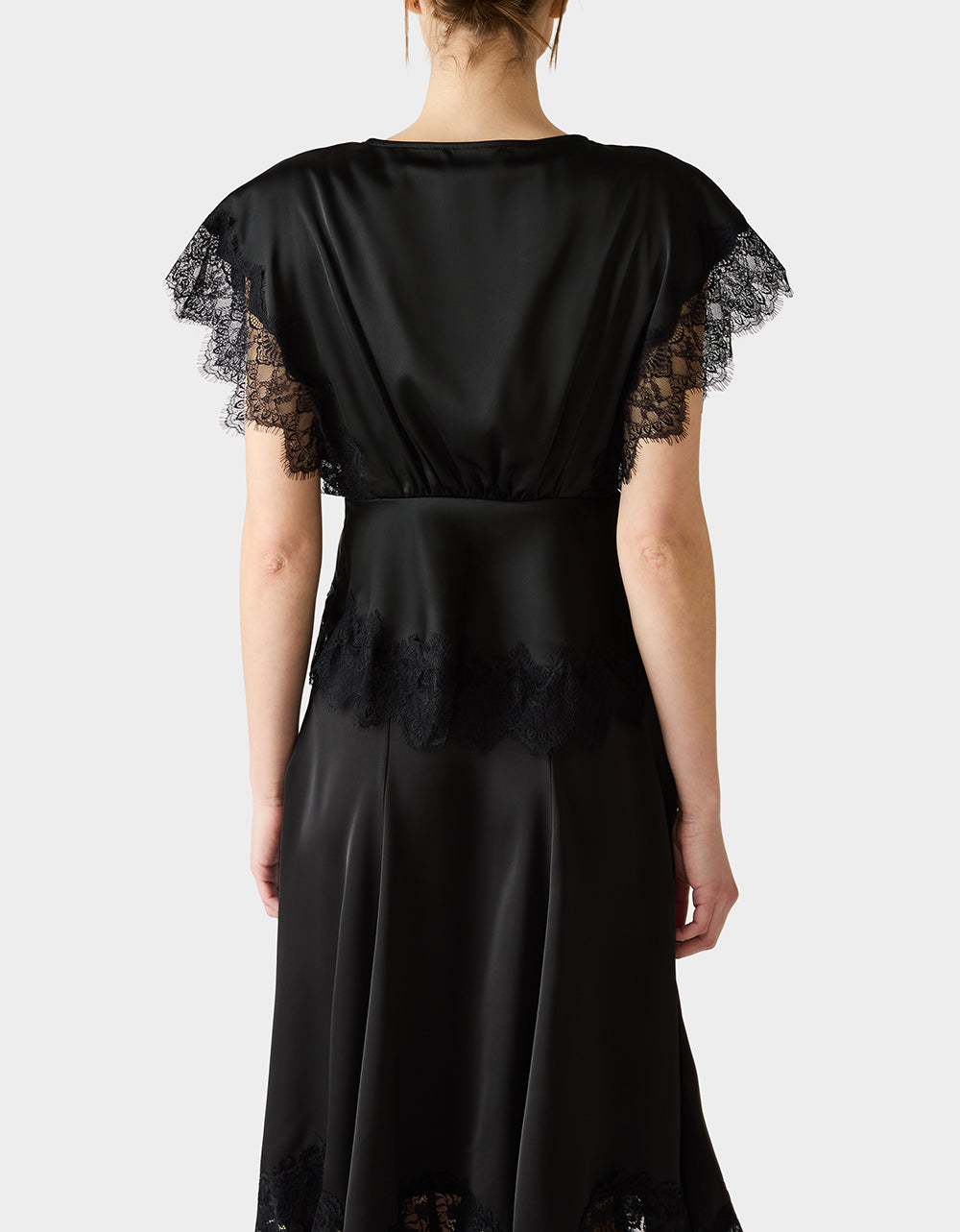 LACE LINES TOP BLACK - Image 6