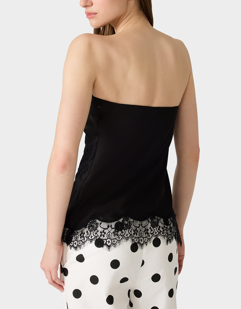 LACE AFFAIR TOP BLACK - Image 4