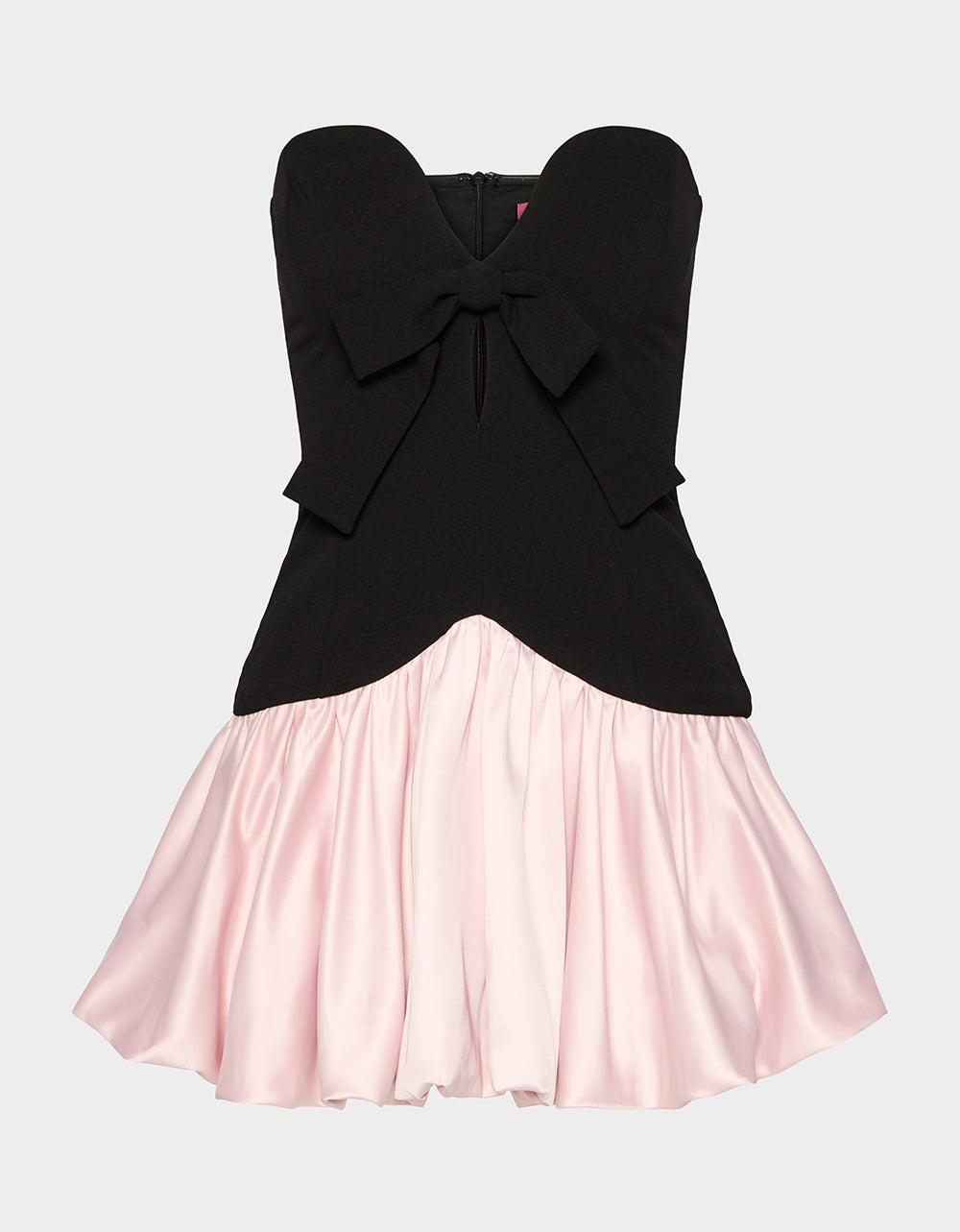 BETSEY'S BOW DRESS BLACK MULTI - Image 2