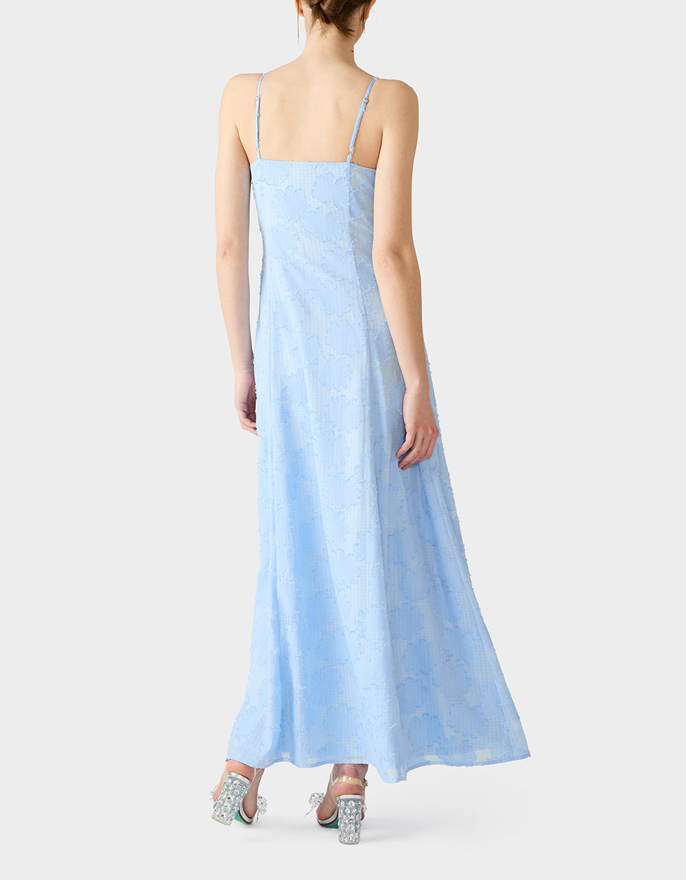 DAYDREAM DAISY MAXI DRESS LIGHT BLUE - Image 3