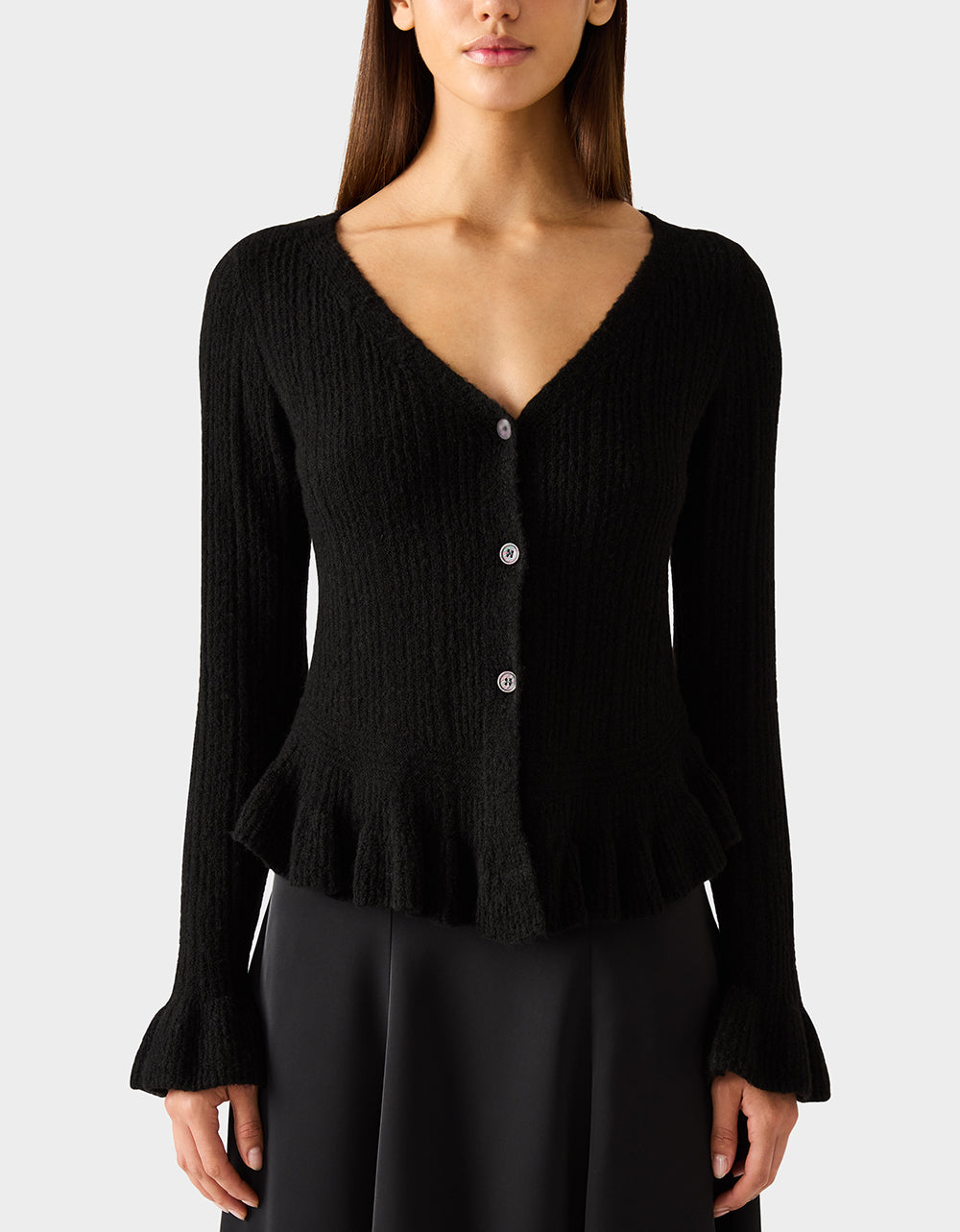 BELLE CARDIGAN BLACK - Image 3