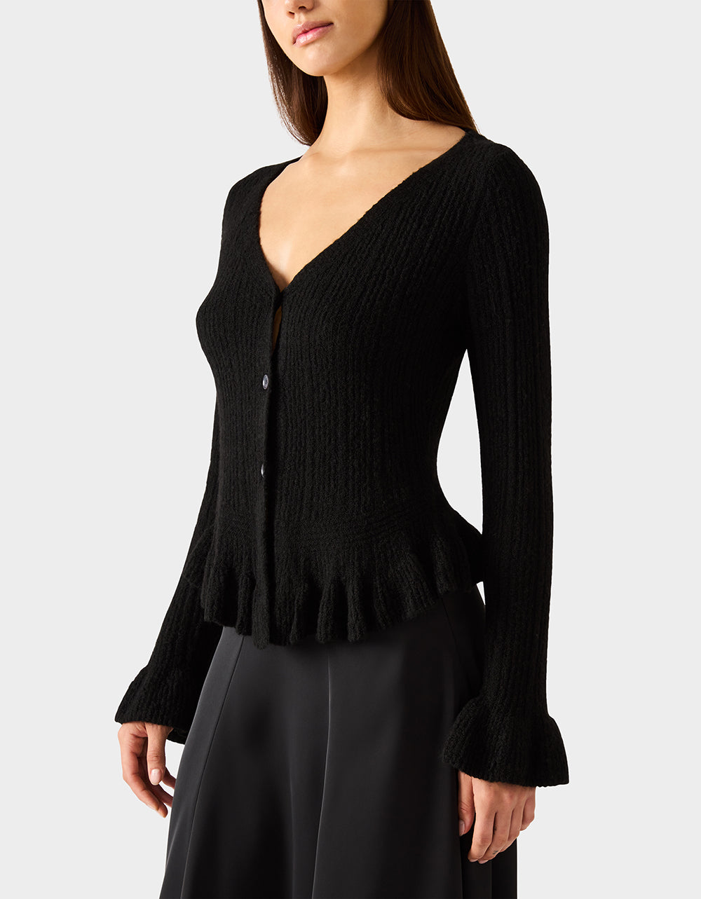 BELLE CARDIGAN BLACK - Image 4
