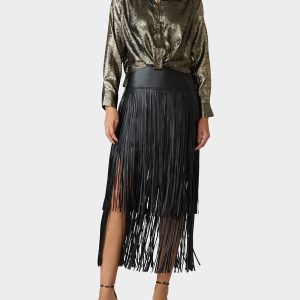 GOLD RUSH TOP BLACK/GOLD
