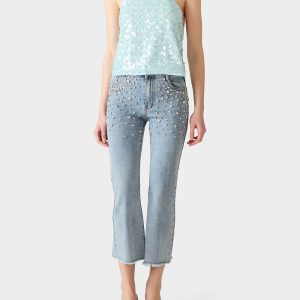 MERMAID MIRAGE TOP LIGHT BLUE