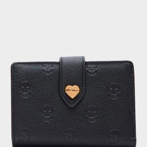SKULLICIOUS BIFOLD WALLET BLACK