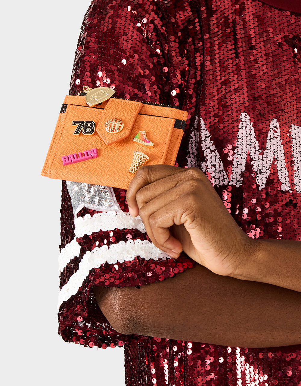 DONT BLOCK ME BIFOLD WALLET ORANGE - Image 6