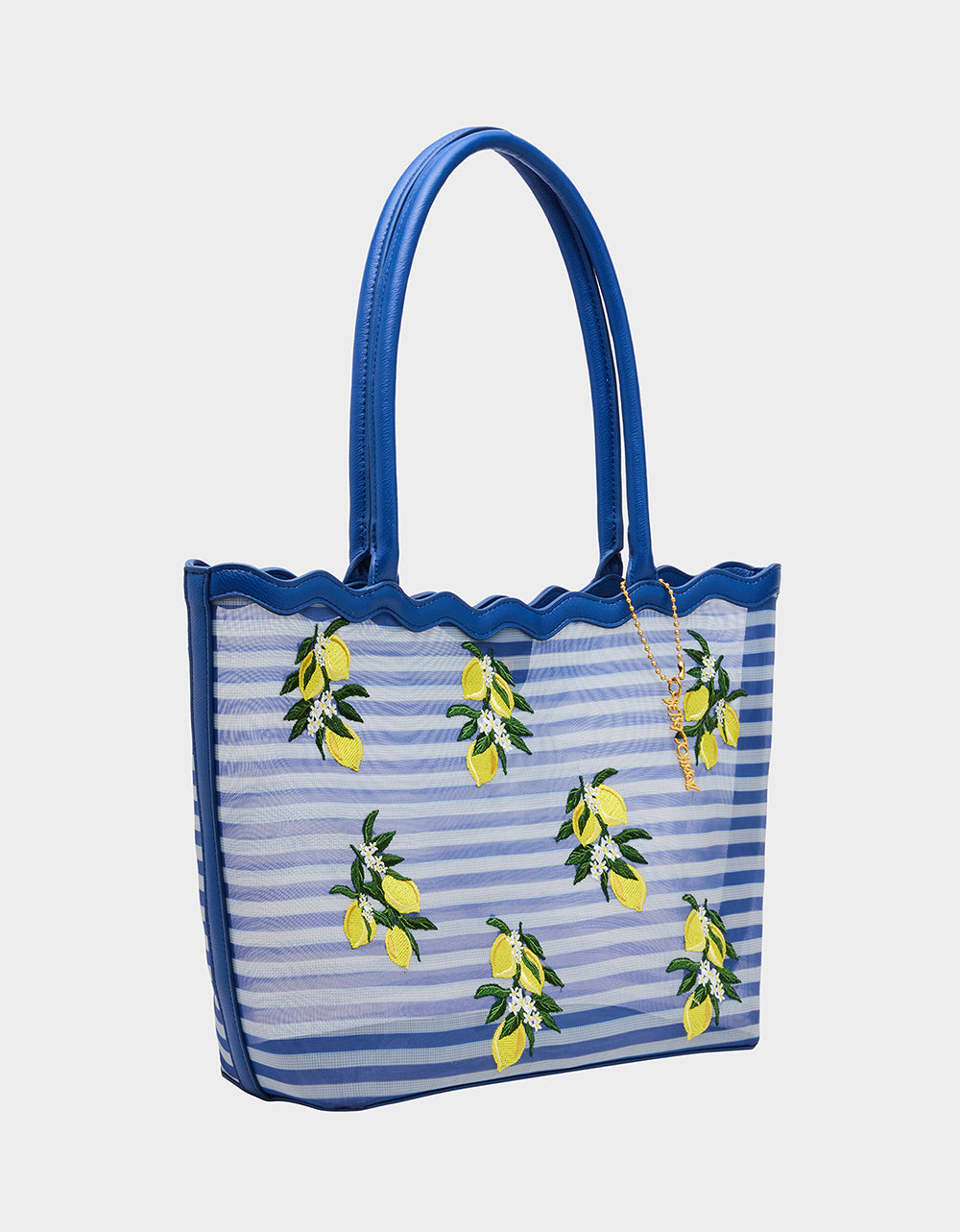 MESHIN AROUND TOTE BLUE/STRIPE - Image 3