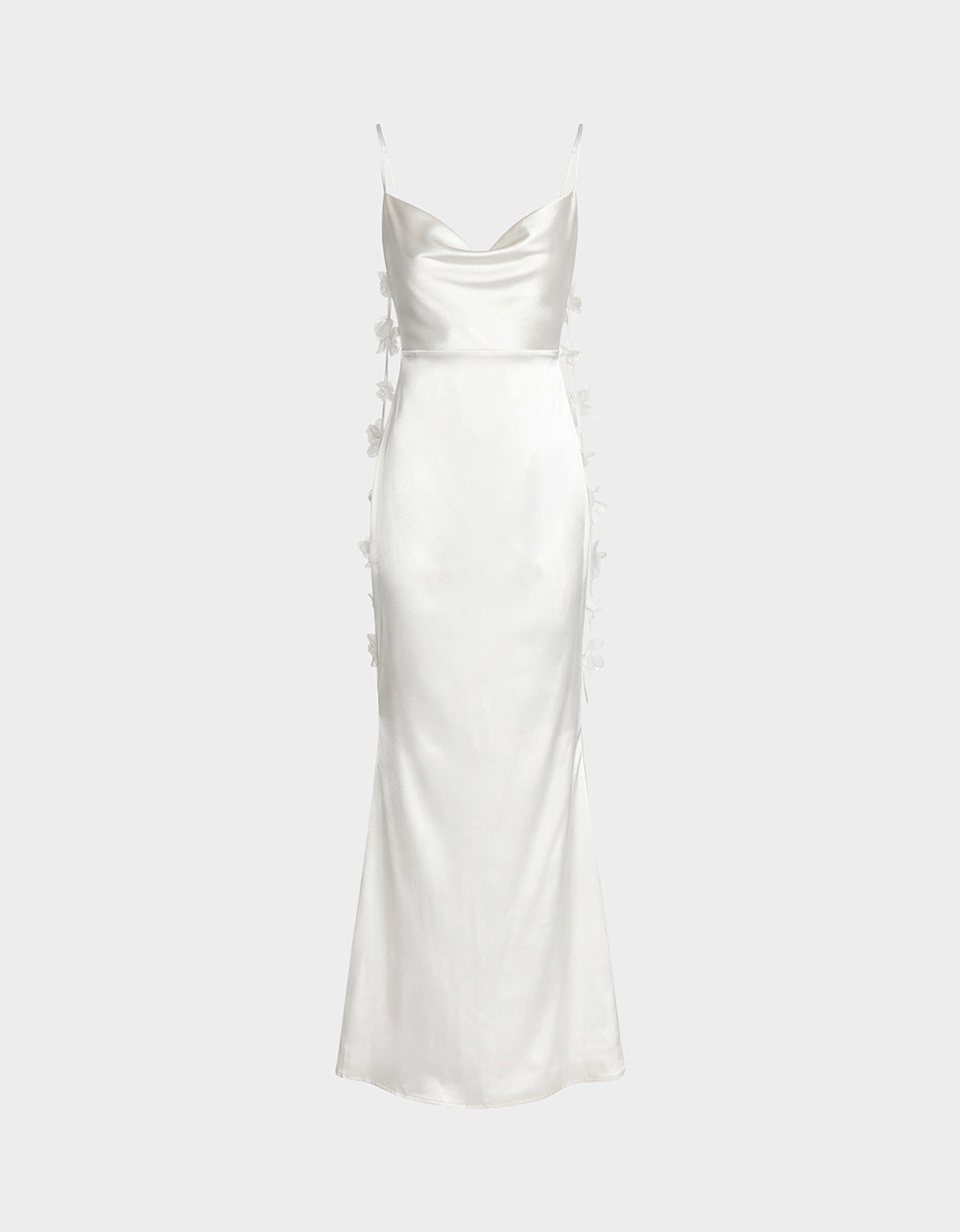 THREAD OF ROSES DRESS WHITE - Image 2