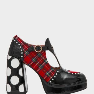PERRIE RED PLAID MULTI